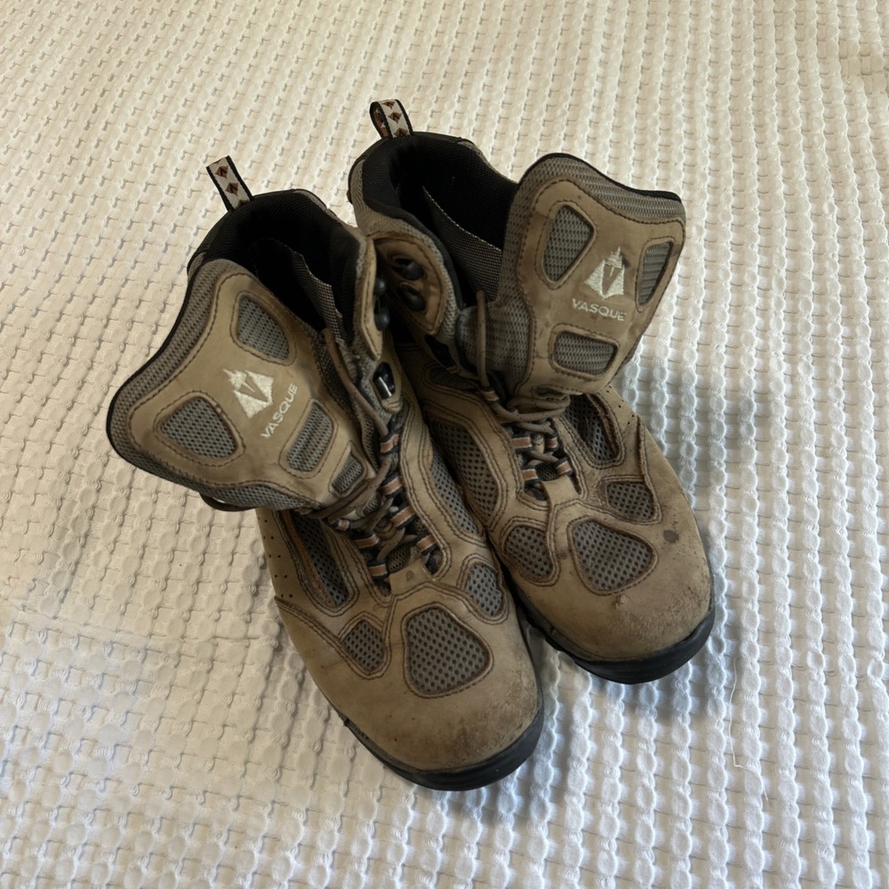 Vasque Gore-Tex Hiking Boots Brown, Leather, 13M, 7466